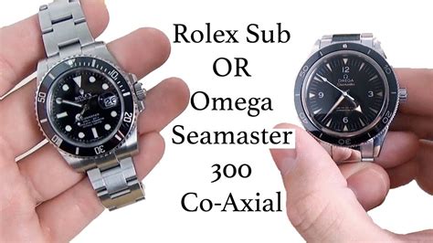 omega seamaster master co axial vs rolex submariner|tag heuer vs omega Rolex.